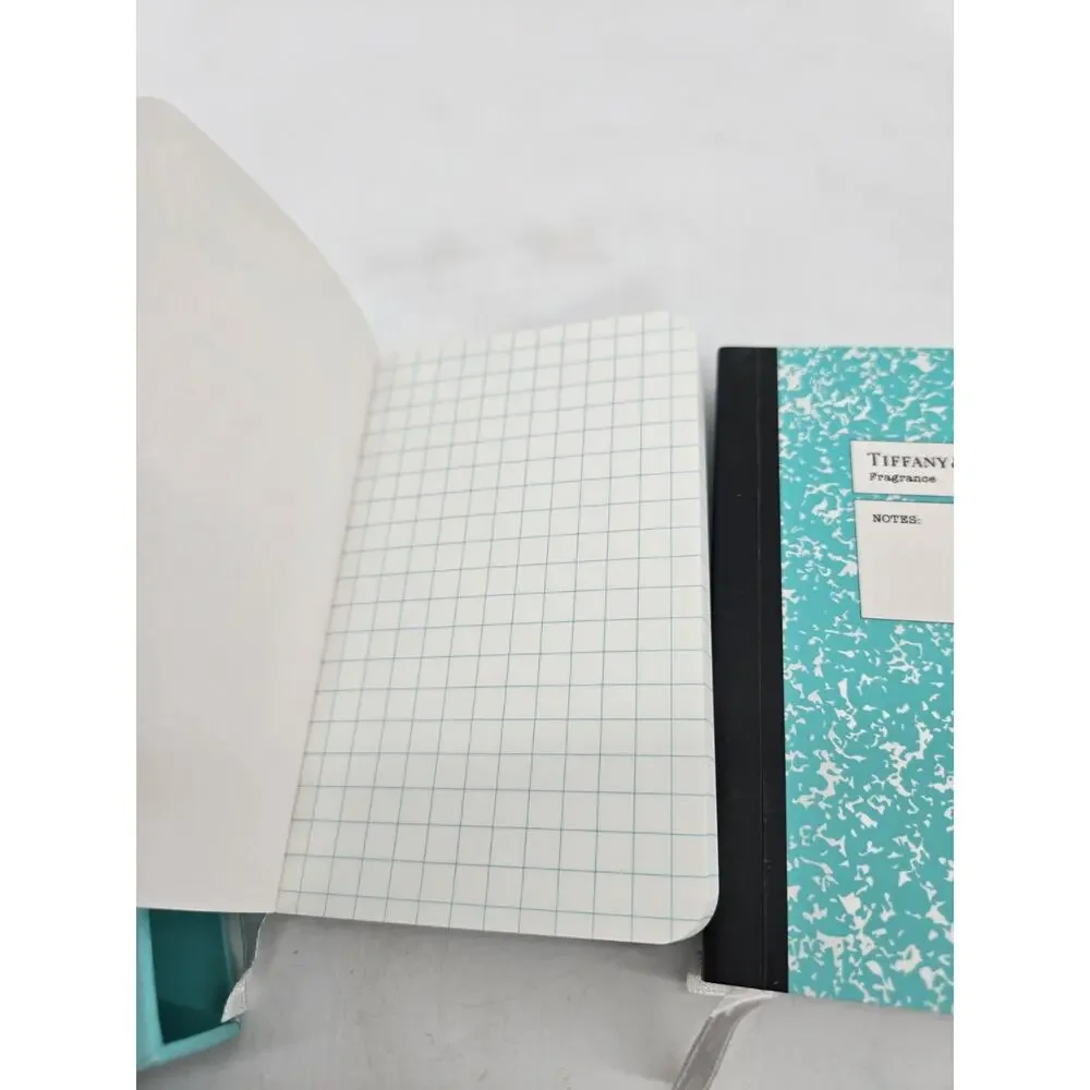 Tiffany & Co 3 Mini Composition Notebooks Gift Set Unused Ideas, Notes, Sketches